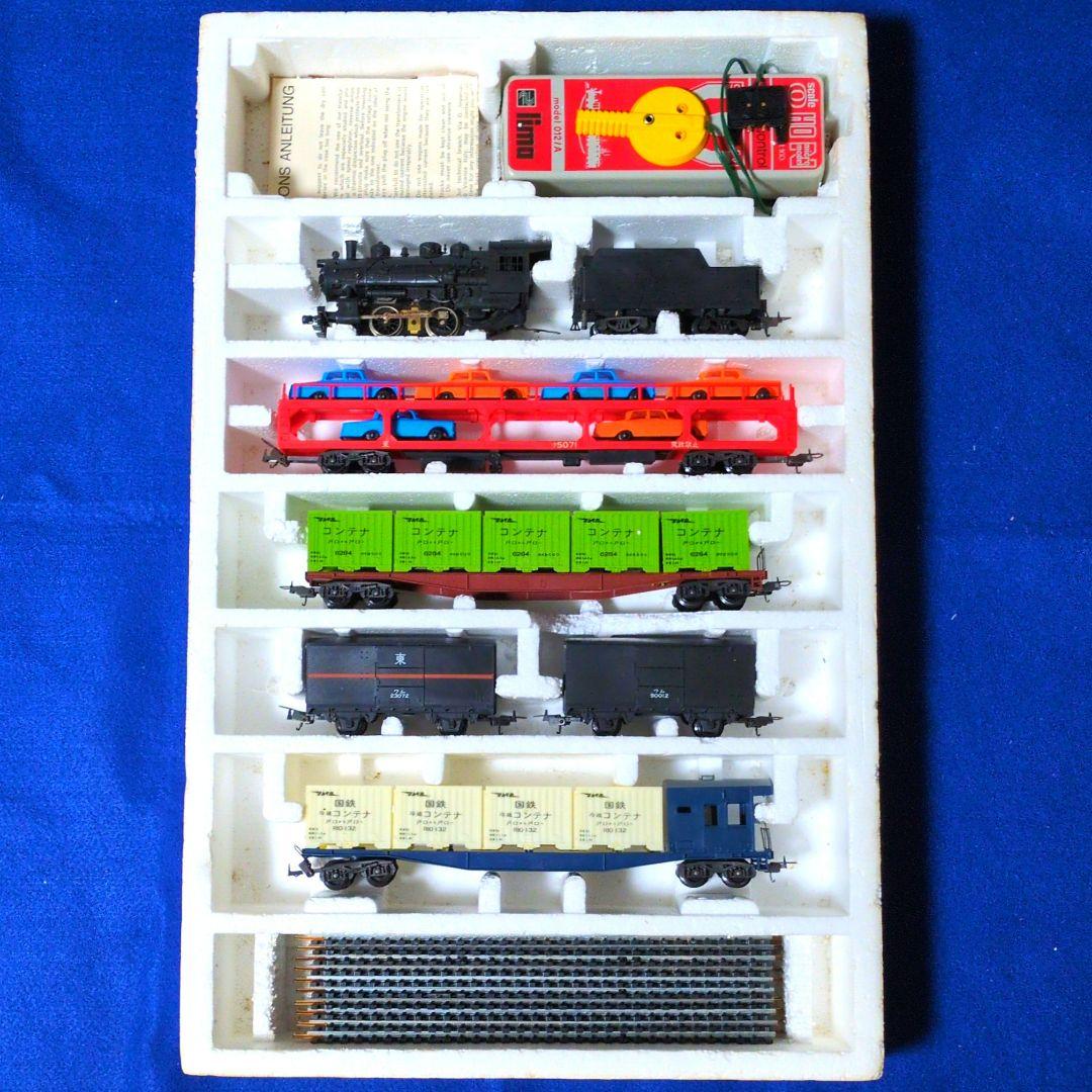 鉄道模型グッズ：Lima(リマ)HOゲージ SL 貨物セット(稼動品)ジャンク品