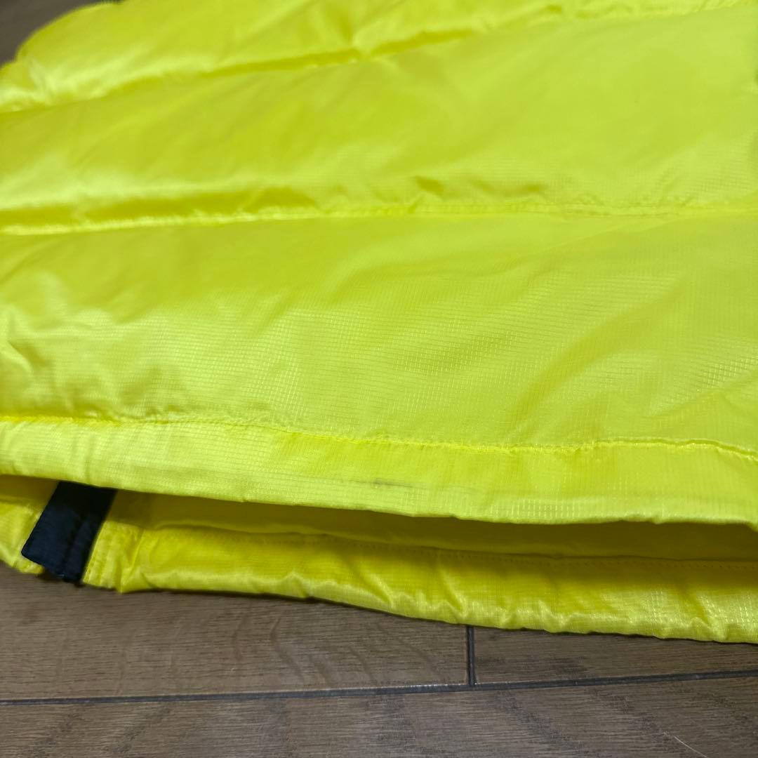 JACK BUNNY イエロー ノースリーブダウンベスト　レディース　サイズXS