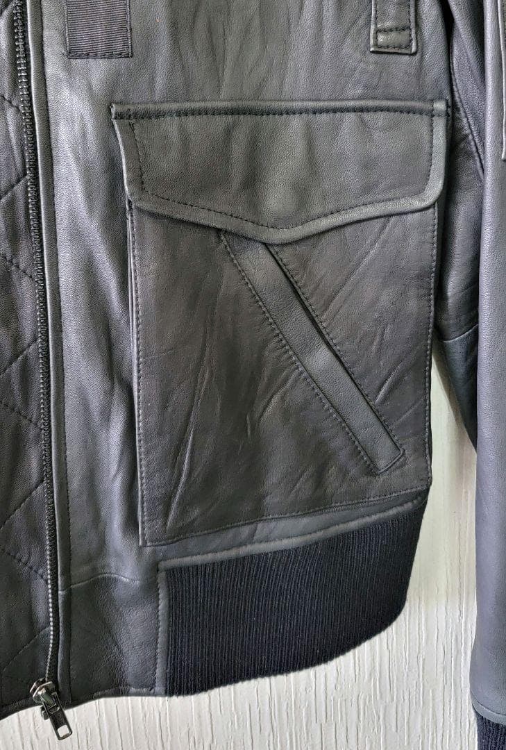 DUPRE　レザージャケット　ラム子羊革