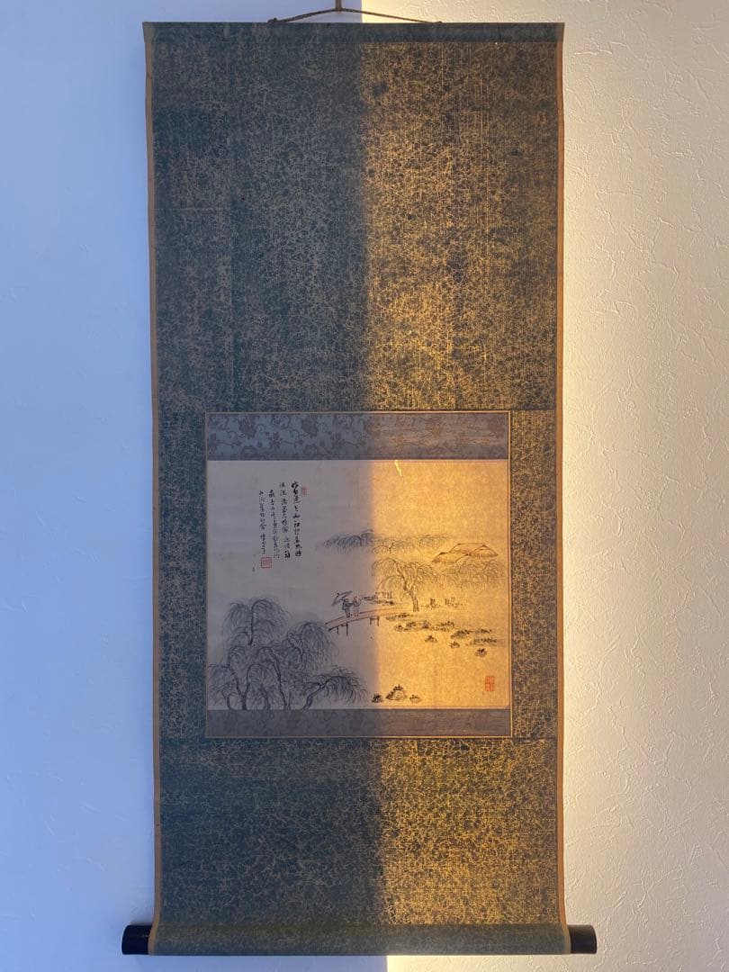 帆足杏雨　白沙翠竹邨舎　帆足　杏雨　掛軸