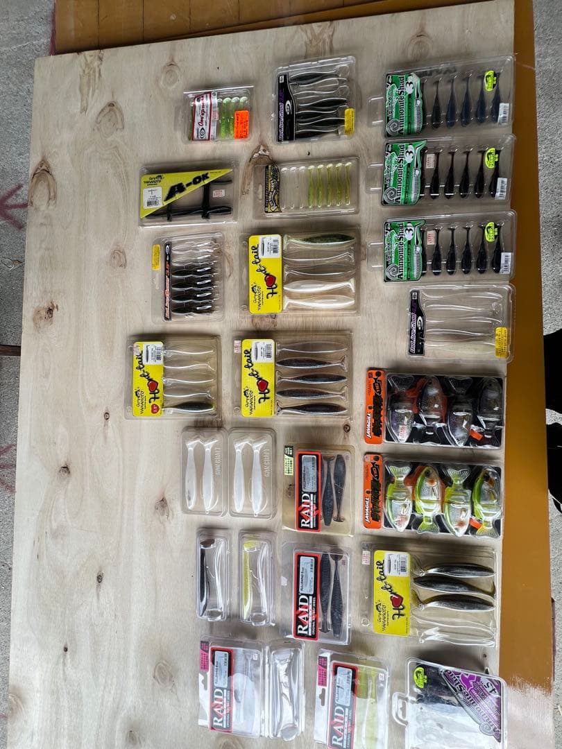 バス釣り引退　ワームセット