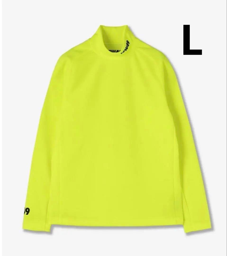 TFW49 モックネック 長袖 裏起毛トップス L ゴルフウェア