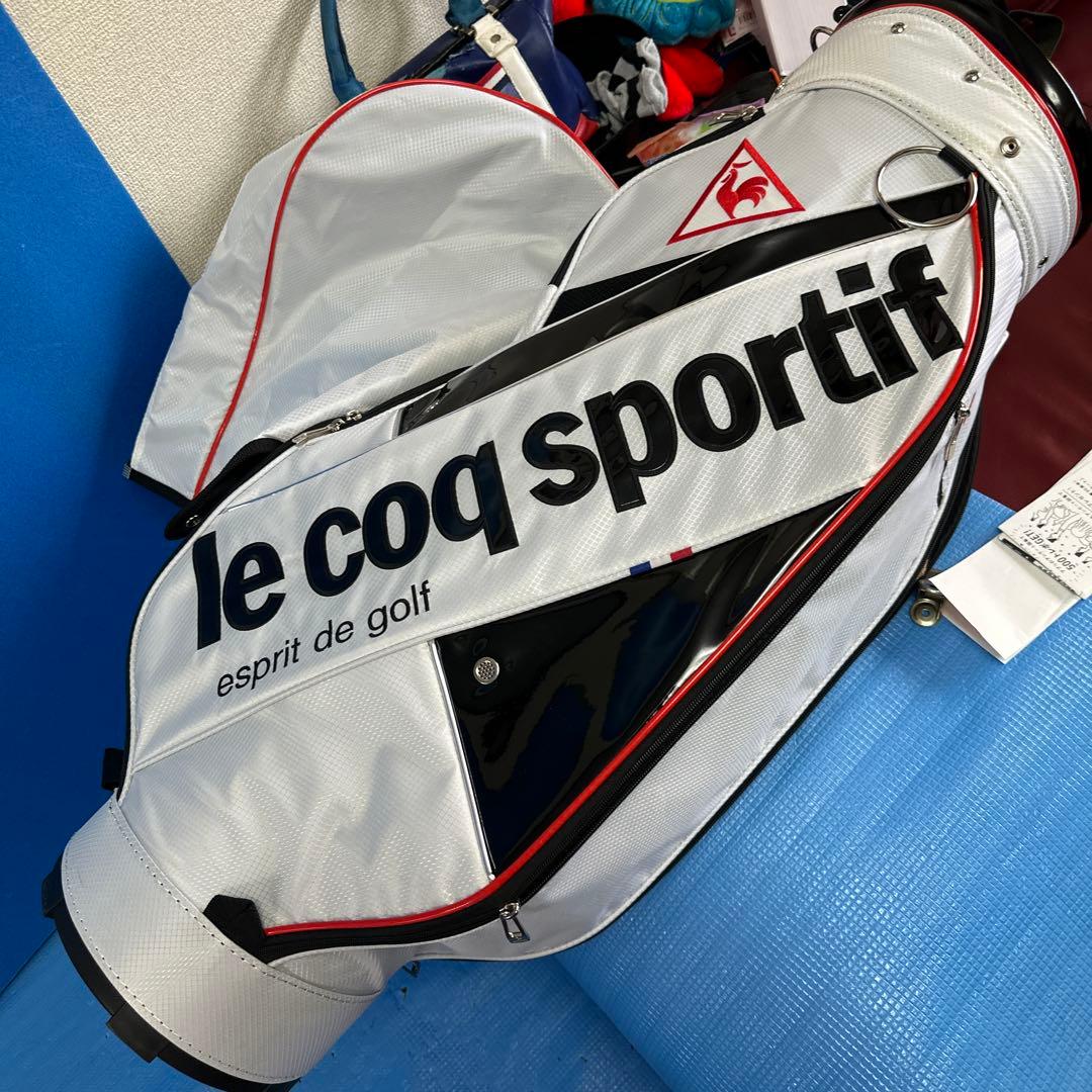 le coqラウンド未使用美品キャディーバッグ値下げ中！