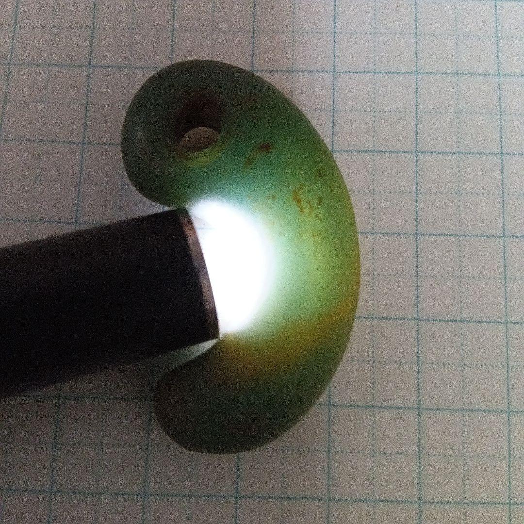 古勾玉　「考古資料」　彌生文化期　翡翠勾玉