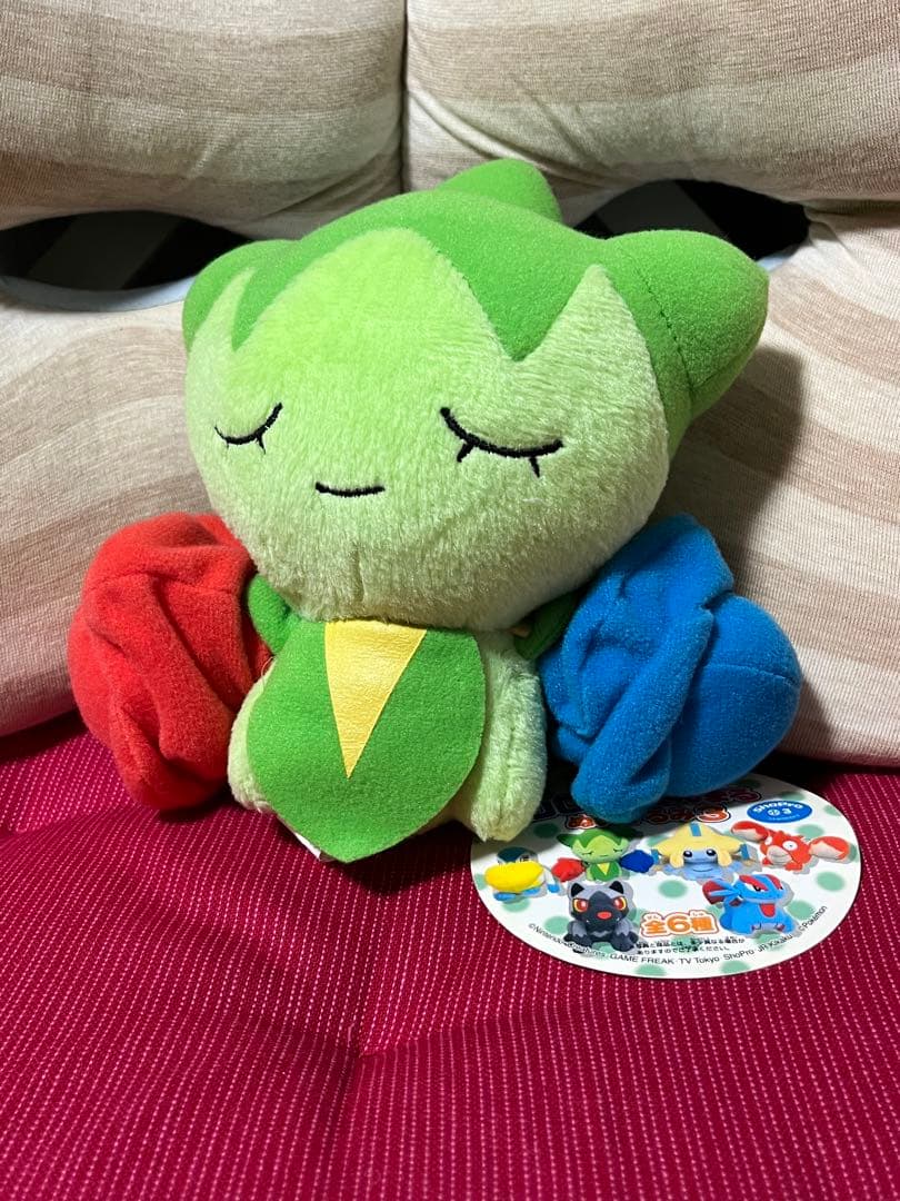 【タグ付き】ポケモン ロゼリア コロッとまんまる ぬいぐるみ