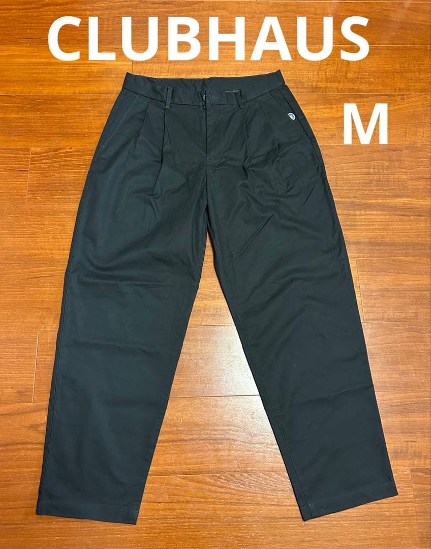 CLUBHAUS Classic Wide Chino ストレッチチノパンツM