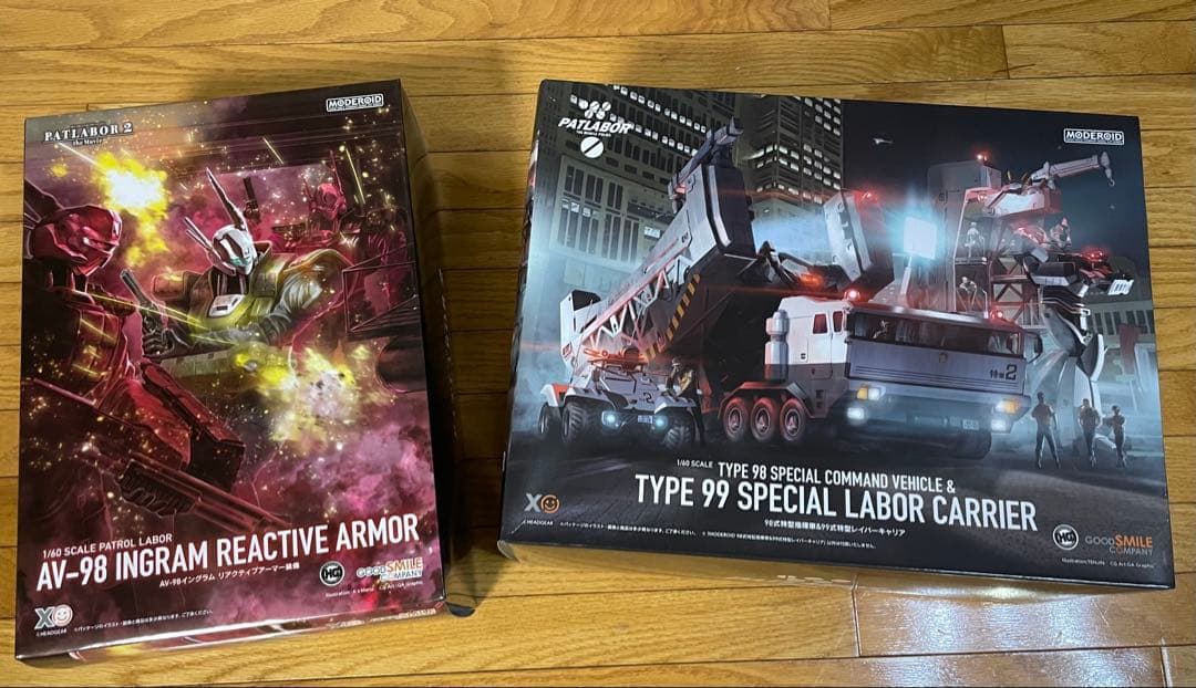 1/60 イングラム& 98式特型指揮車&99式特型レイバーキャリア セット