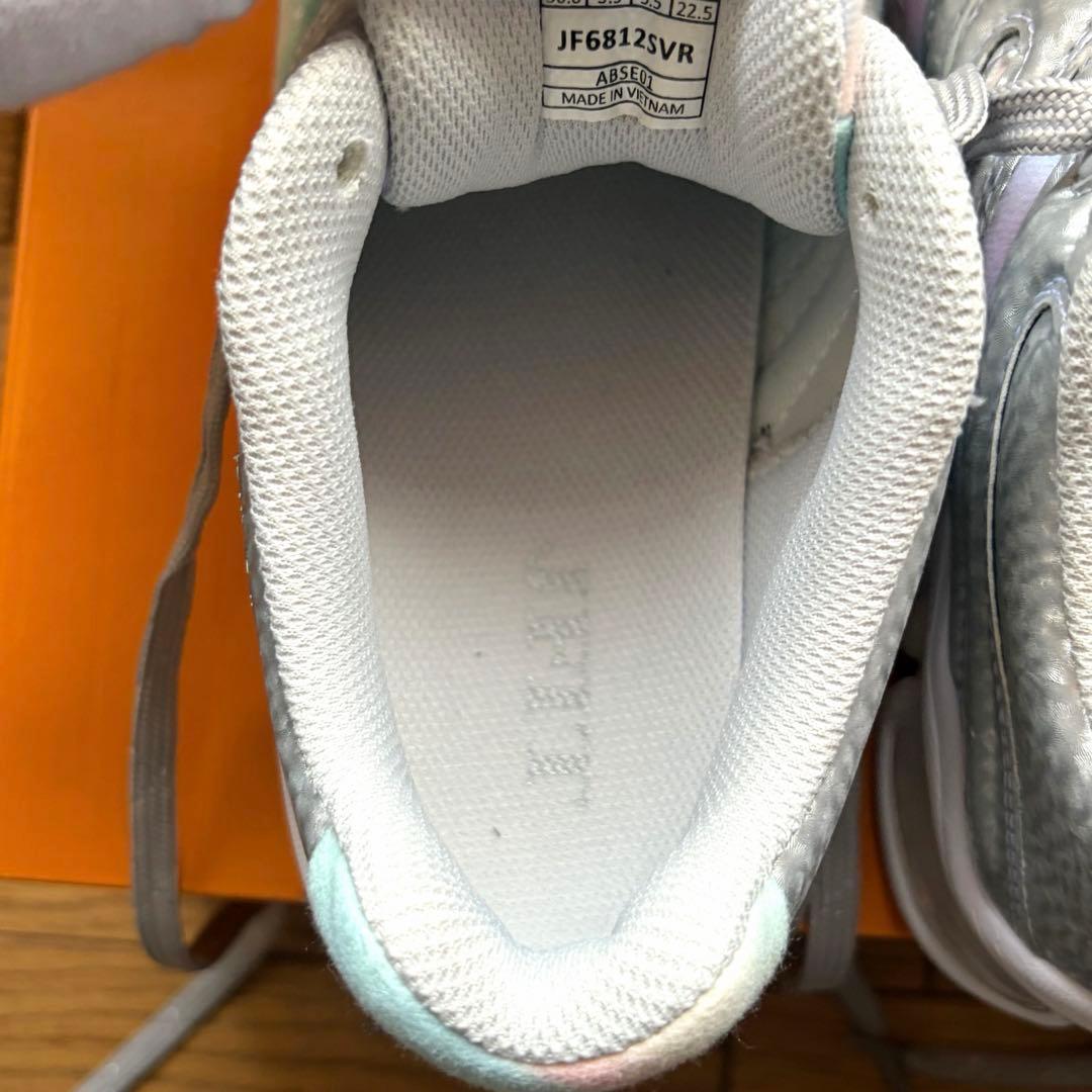 【JFIT 】フィットネスシューズ JF-Neo シルバー 22.5cm