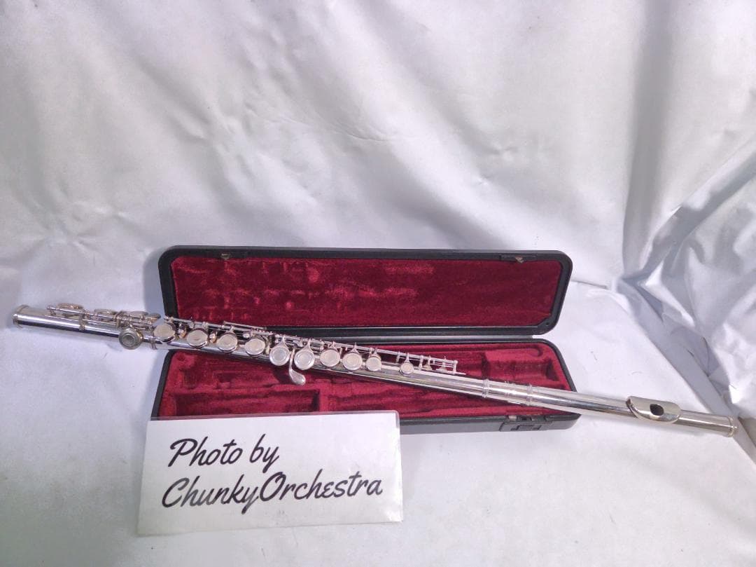 YAMAHA YFL-211Ⅱ フルート 銀メッキ Eメカ 日本製 #3035