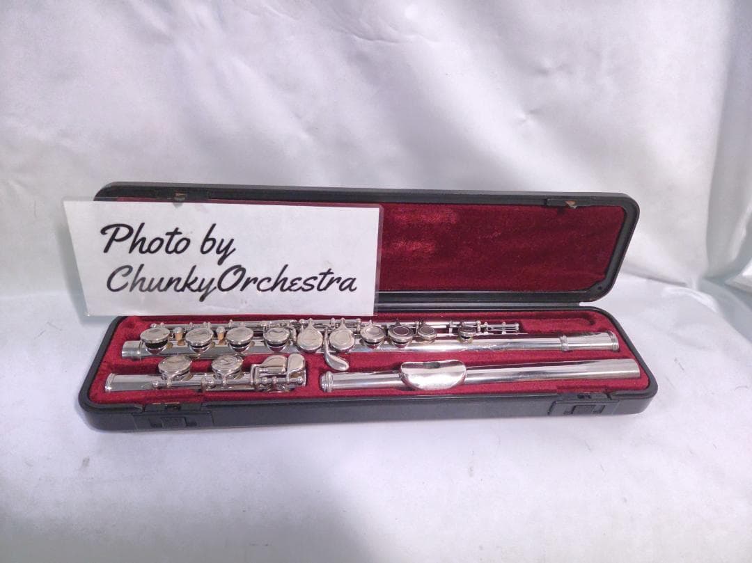 YAMAHA YFL-211Ⅱ フルート 銀メッキ Eメカ 日本製 #3035