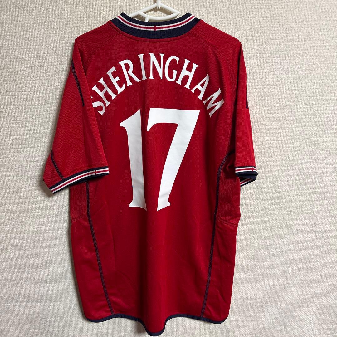 イングランド代表　2004年　シェリンガム　シュリンガム　ユニフォーム