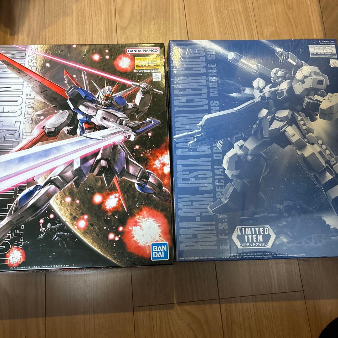 MG フォースインパルスガンダム　ジェスタキャノン　クリアカラー