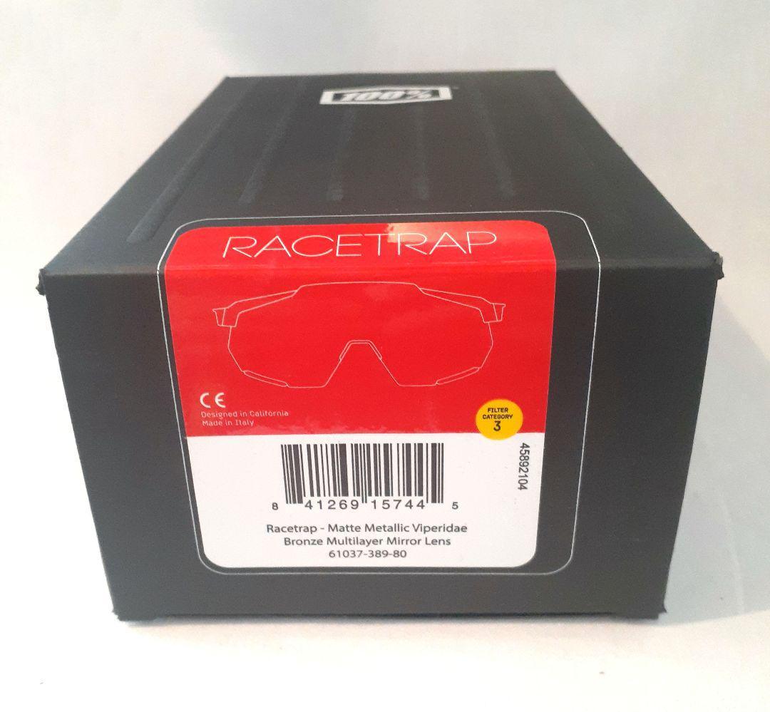 100% Racetrap Viperidae ワンハンドレッド サングラス