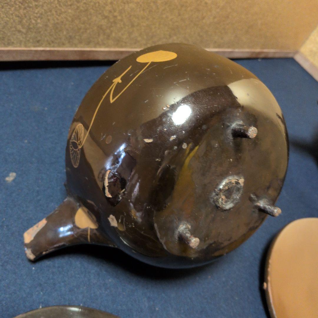 酒次　金蒔絵　対