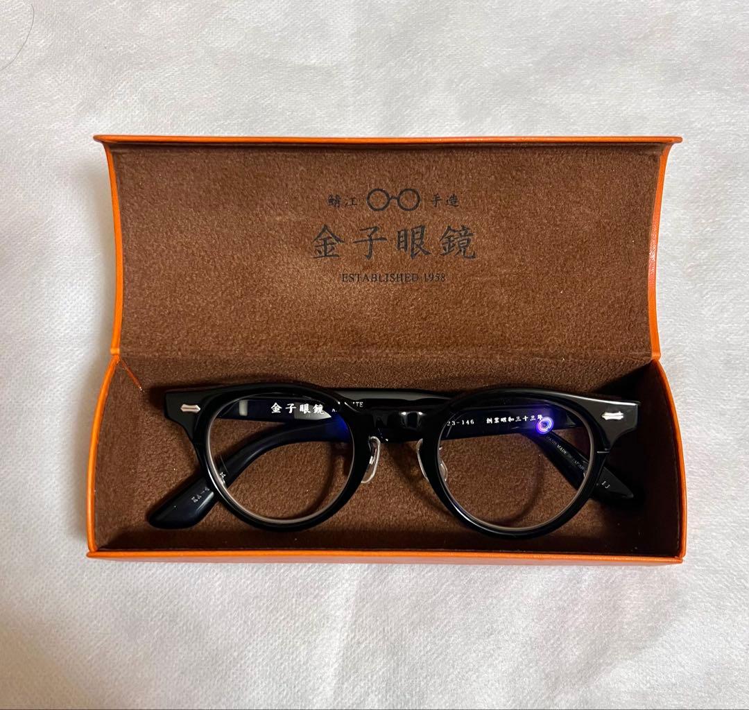 金子眼鏡　ka-49 ブラック