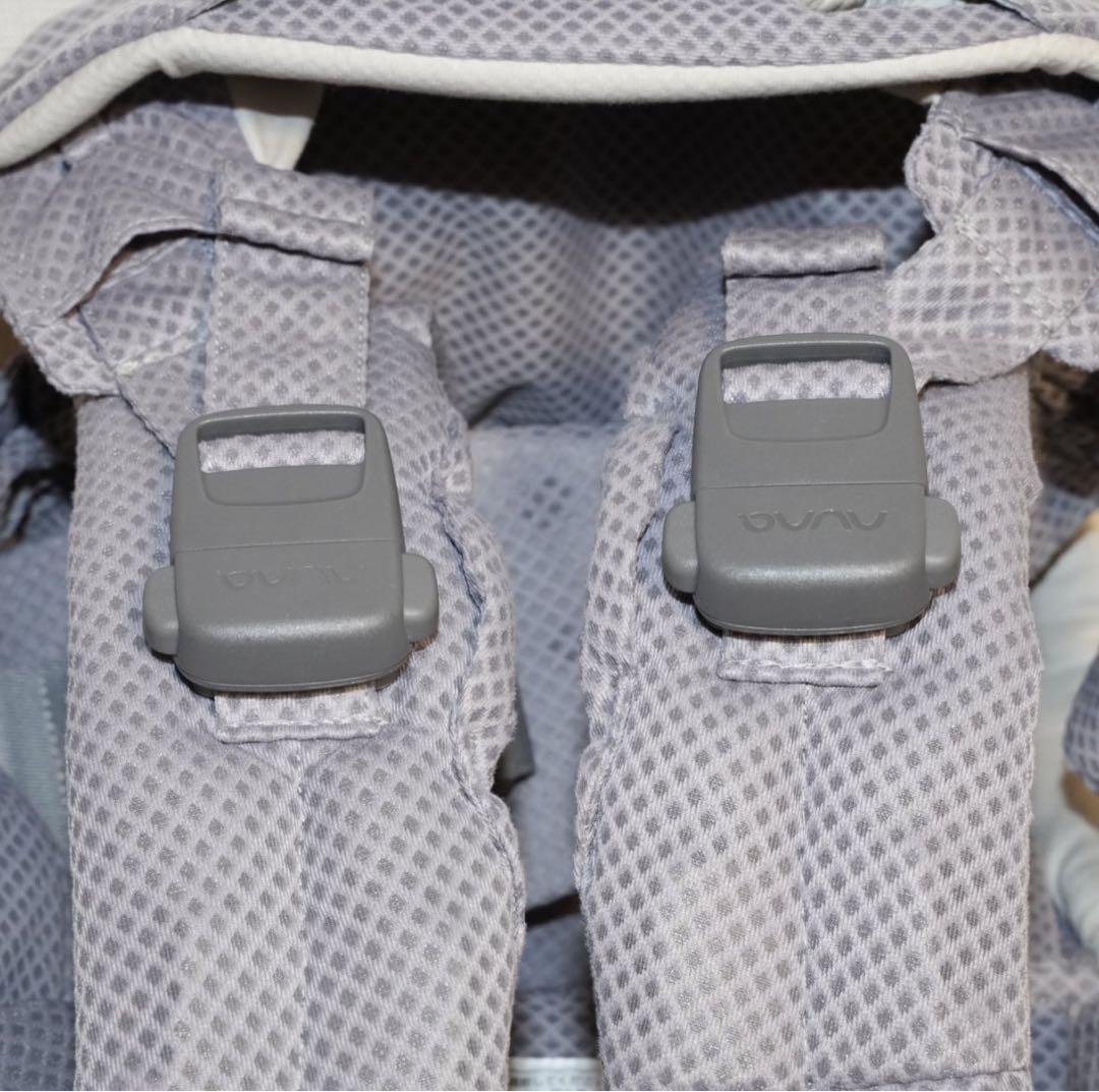 【超美品】nuna cudl clik 抱っこ紐 グレー