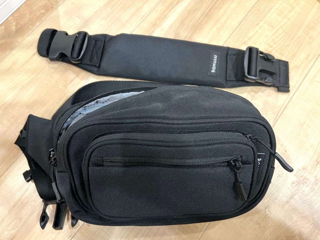 ゆっこ　POMULU リニューアル　ブラック ヒップシート　ポムル