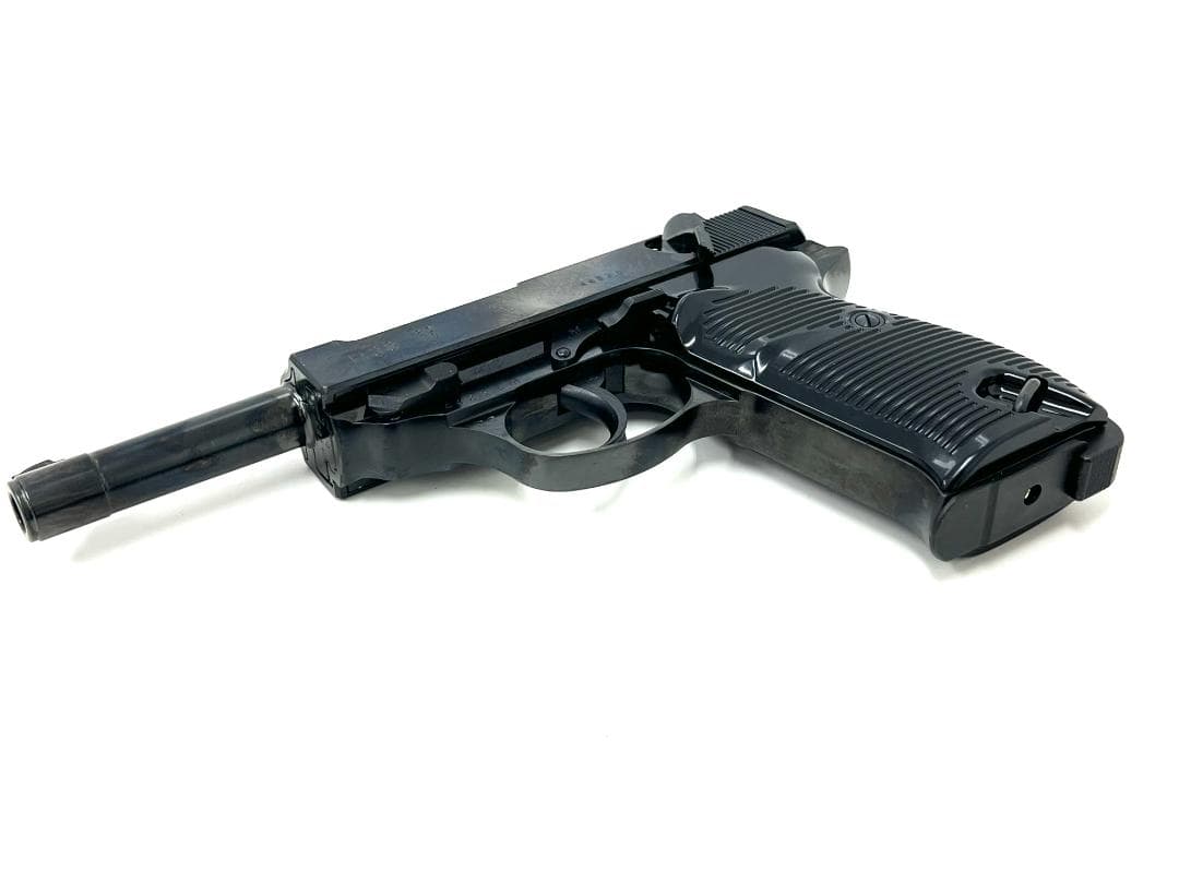 周*平様 マルゼン ワルサーP38 ガスブローバック ブラックメタル 未使用新品