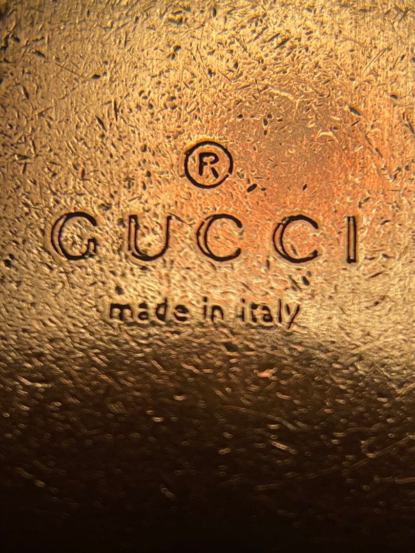 グッチ　ヴィンテージ　パドロック　アクセサリー アート　銀　シルバーオーナメント