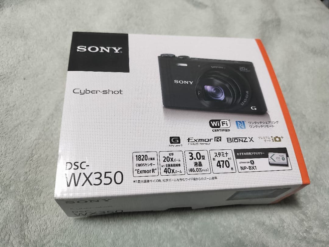 SONY DSC-WX350 20倍光学ズーム コンパクトデジカメ　動作確認済