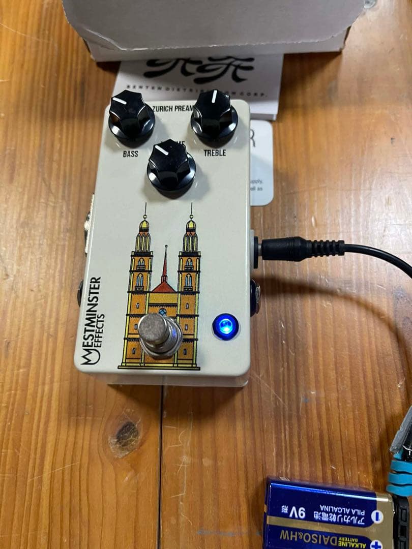 ギター Westminster Effects WE-ZP Zurich Preamp