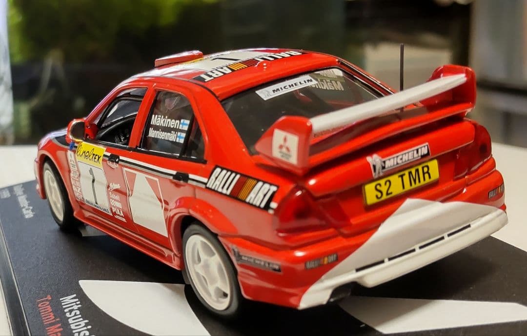1/43 WRC ミニカーセット スバル・三菱