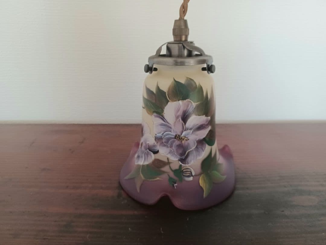 吊り下げランプシェード　アンティーク