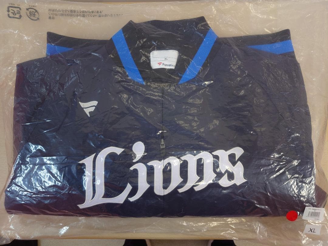 埼玉西武ライオンズ ファナティクス オーセンティックグランドコート XLサイズ