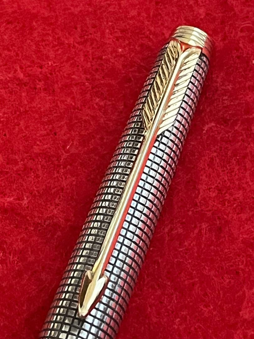 美品‼️パーカーボールペン75 シズレ スターリングシルバーケース付‼️