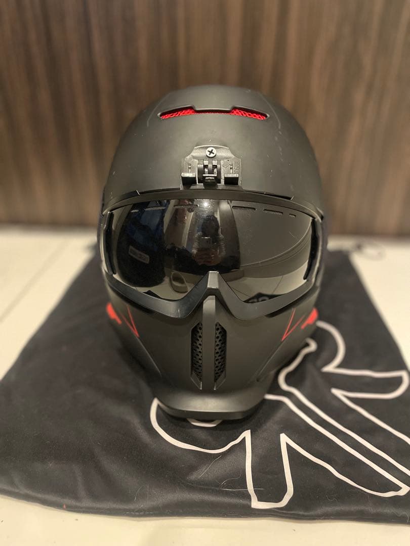 Ruroc スノーボード・スキー用ヘルメット M フルセット