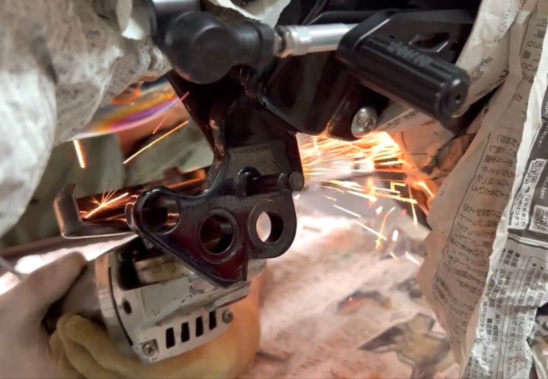 z900rs スタンド移設キット(サイドスタンド無し)　新品