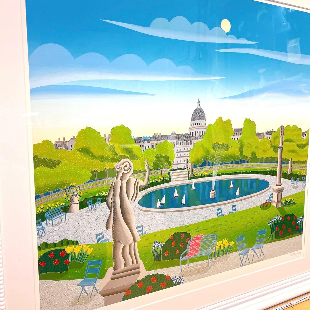 【限定1枚】トーマスマックナイト　ルクセンブルク ガーデン 129/200 真作