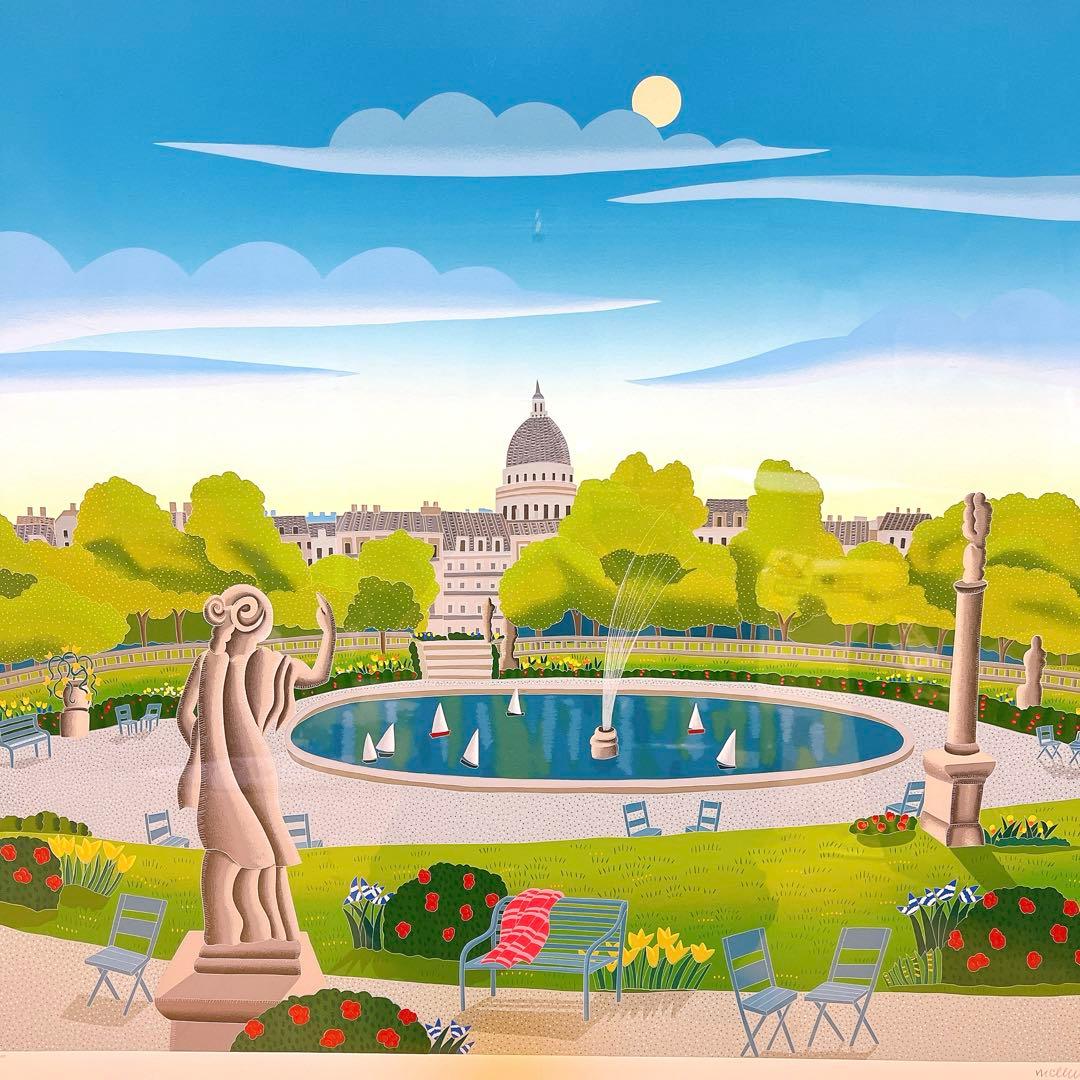 【限定1枚】トーマスマックナイト　ルクセンブルク ガーデン 129/200 真作