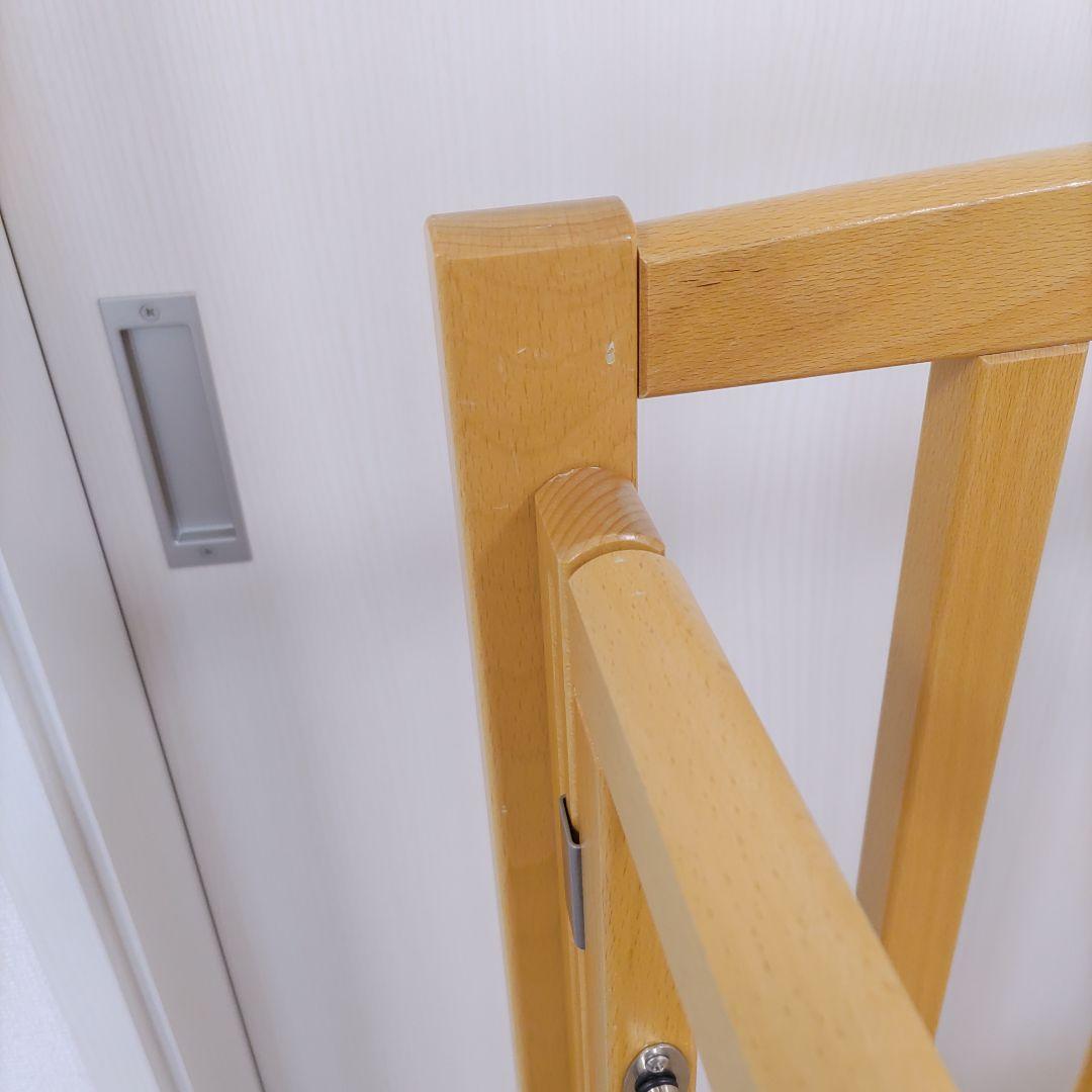 【イーナ】ヤマサキ　ベビーベッド　ツーオープン　ハイタイプ