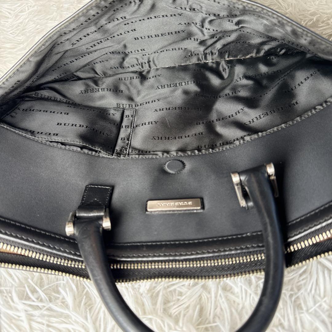 BURBERRY バーバリー ビジネスバッグ ノバチェックブラック A4可能