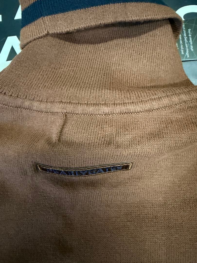 新品正規品【PG/4】パーリーゲイツ ハイネック長袖ニットカットソーモックネック