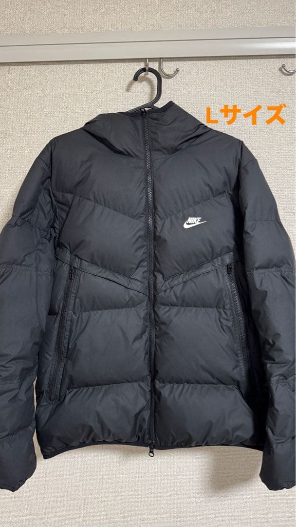 Nike STORM-FIT ブラック ダウンジャケット Lサイズ