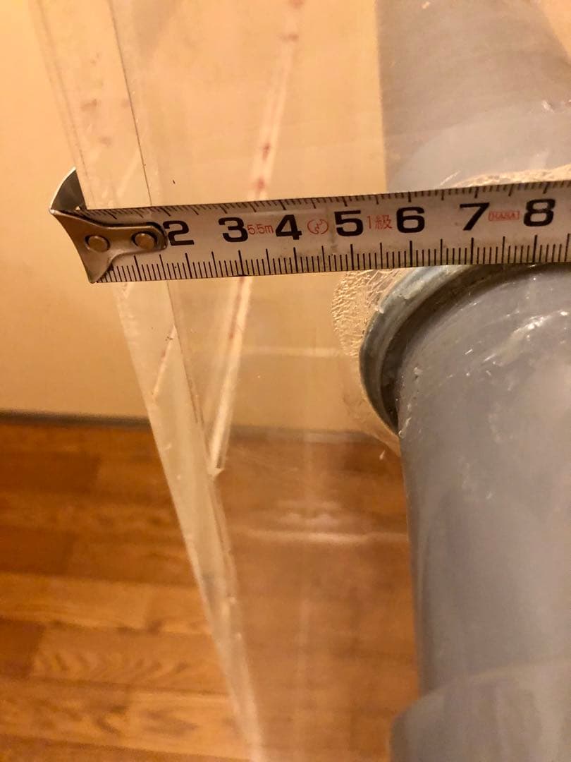 R56_fishing アクリル水槽 オーバーフロー 90cm