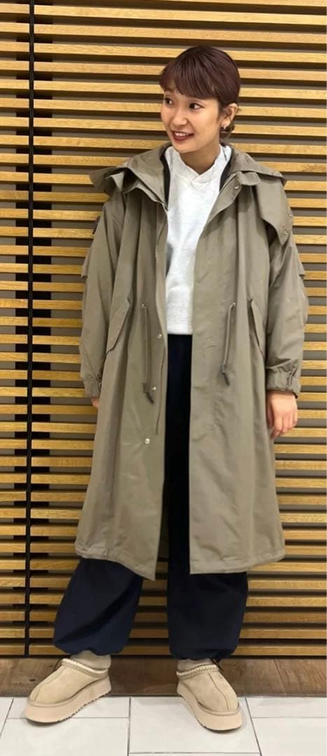 試着のみ‼️美品‼️コットンポリエステルM-51ライトコート3WAYモッズコート