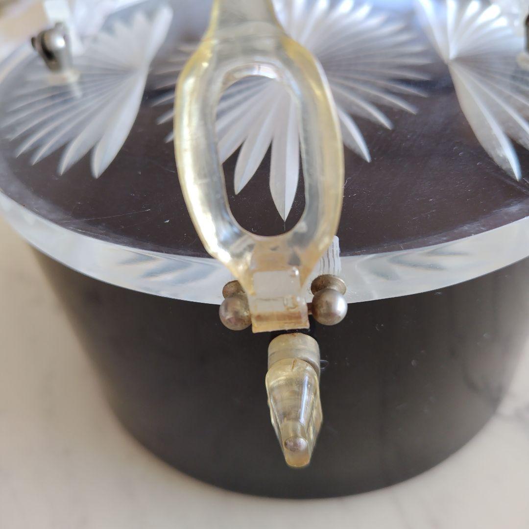 アンティーク　ルーサイトバッグ