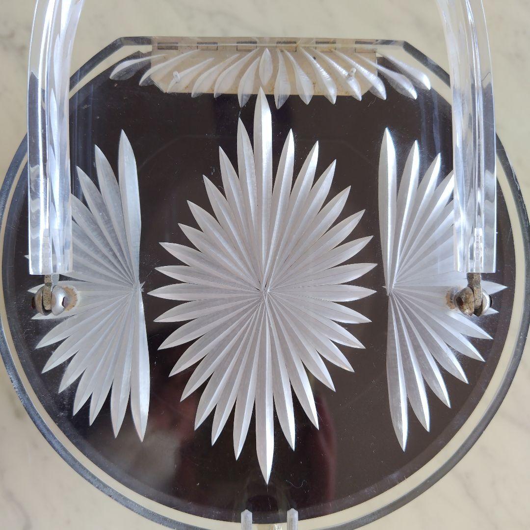 アンティーク　ルーサイトバッグ