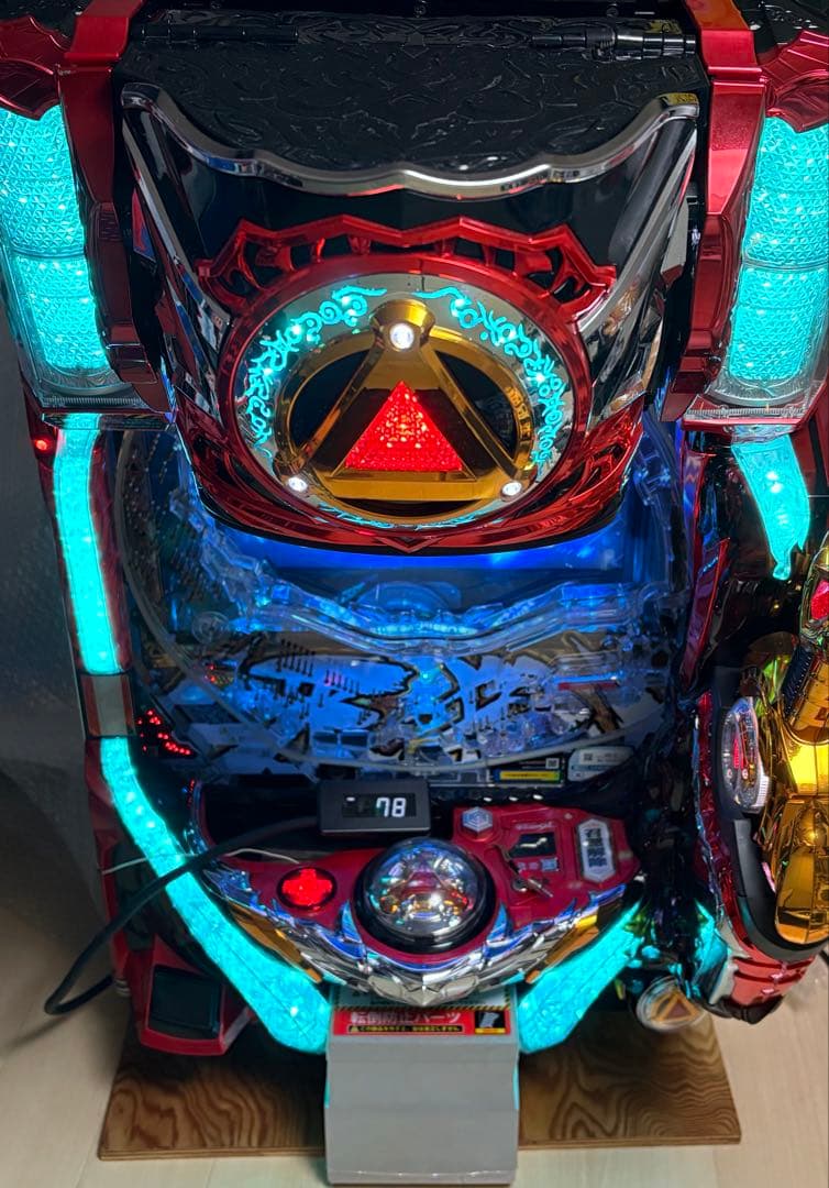 【固定台付オート】P冴島鋼牙XX-MU パチンコ 実機 牙狼 サンセイ