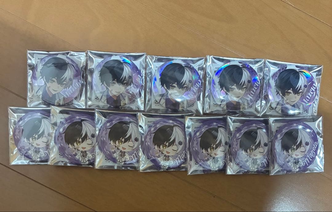 AMPTAKxCOLORS ランダム缶バッジ　まぜ太