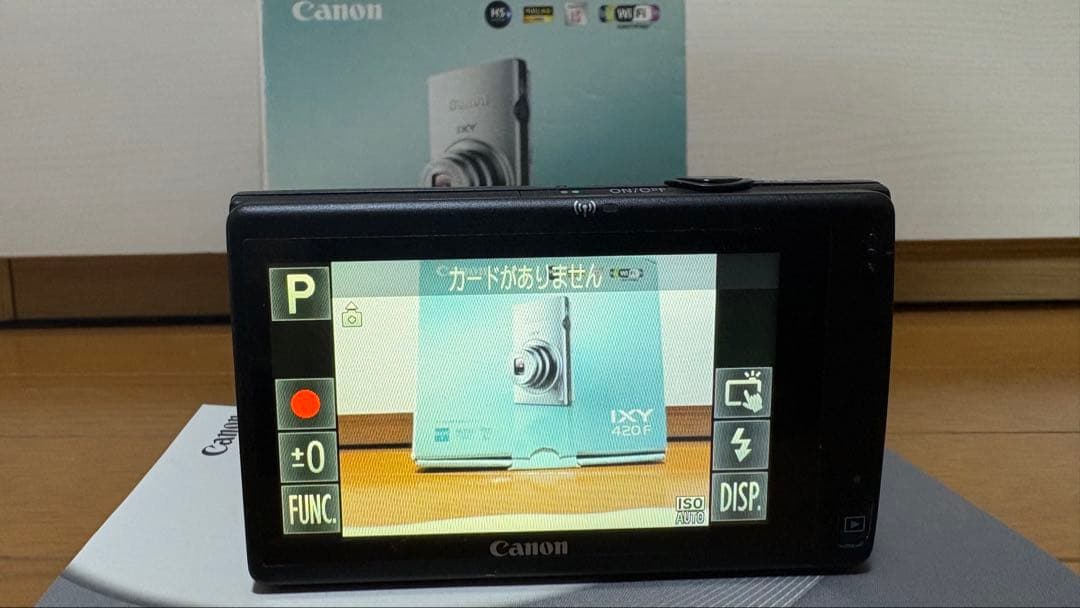 値下げ依頼対応商品【動作確認済】Canon IXY420f デジカメ　コンデジ