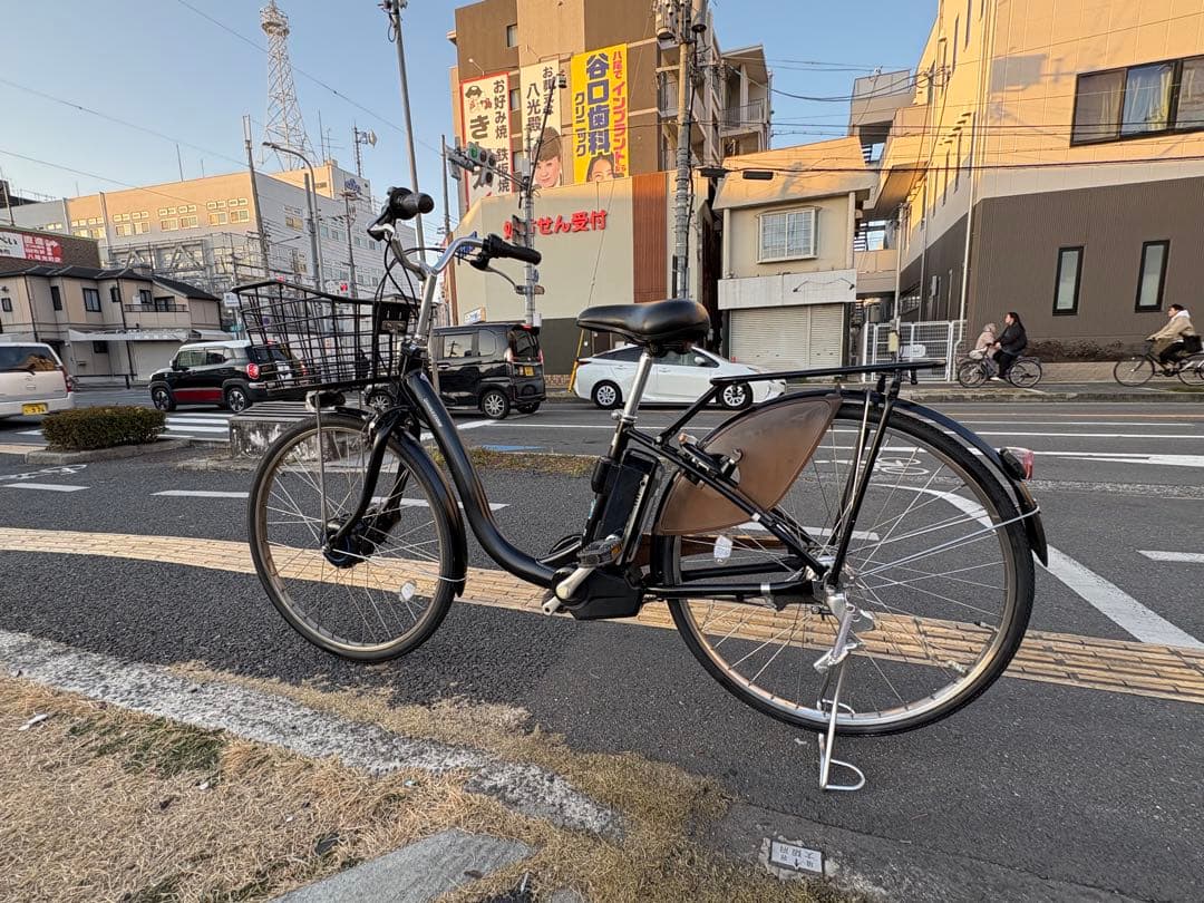 中古ブリヂストン電動アシスト自転車　B400 大阪