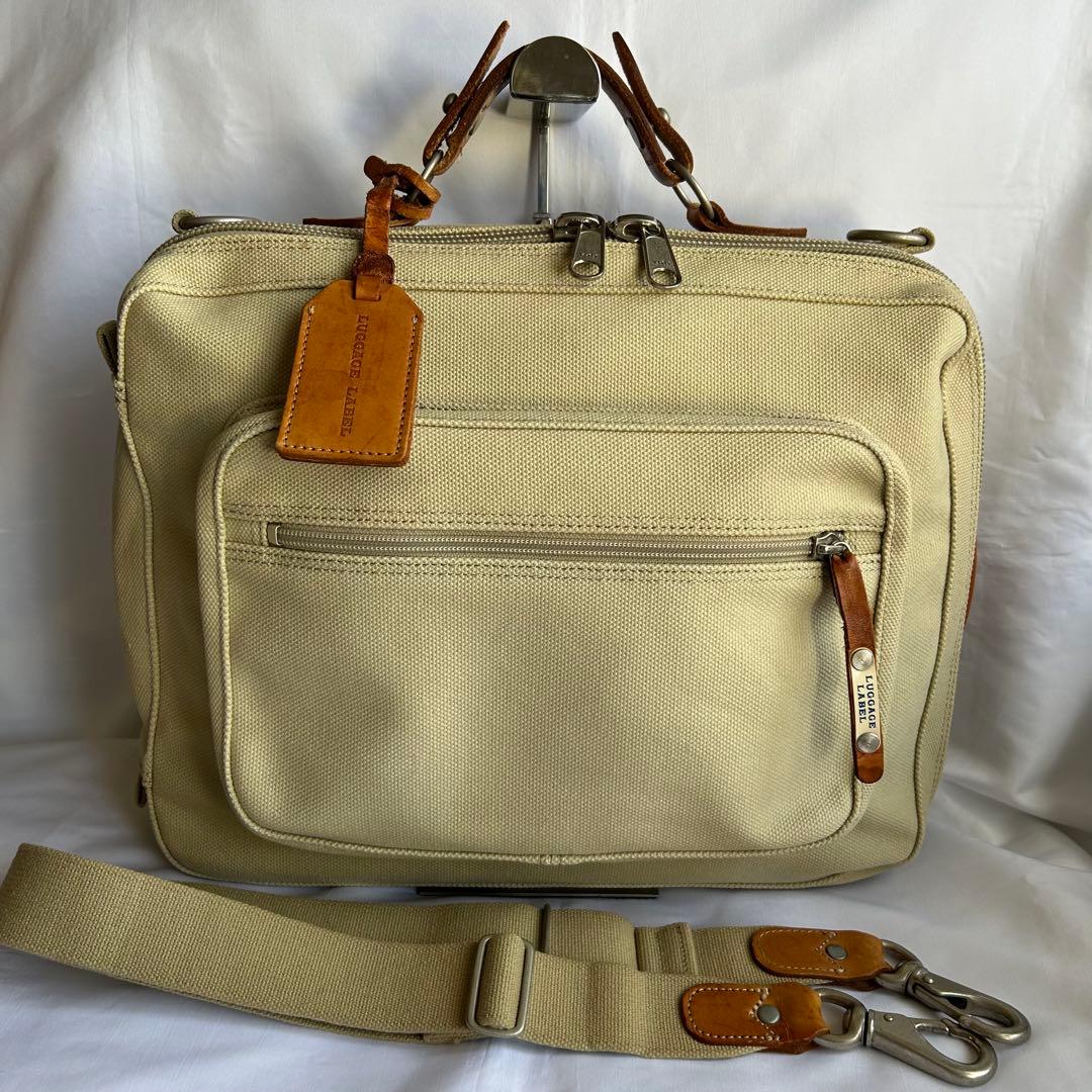 【美品】LUGGAGE LABEL パワーダック 3way 希少廃盤 吉田カバン