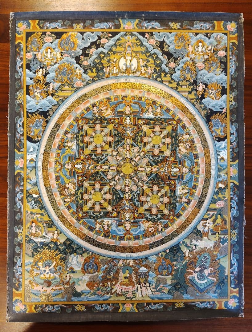 手描き 曼荼羅 仏画