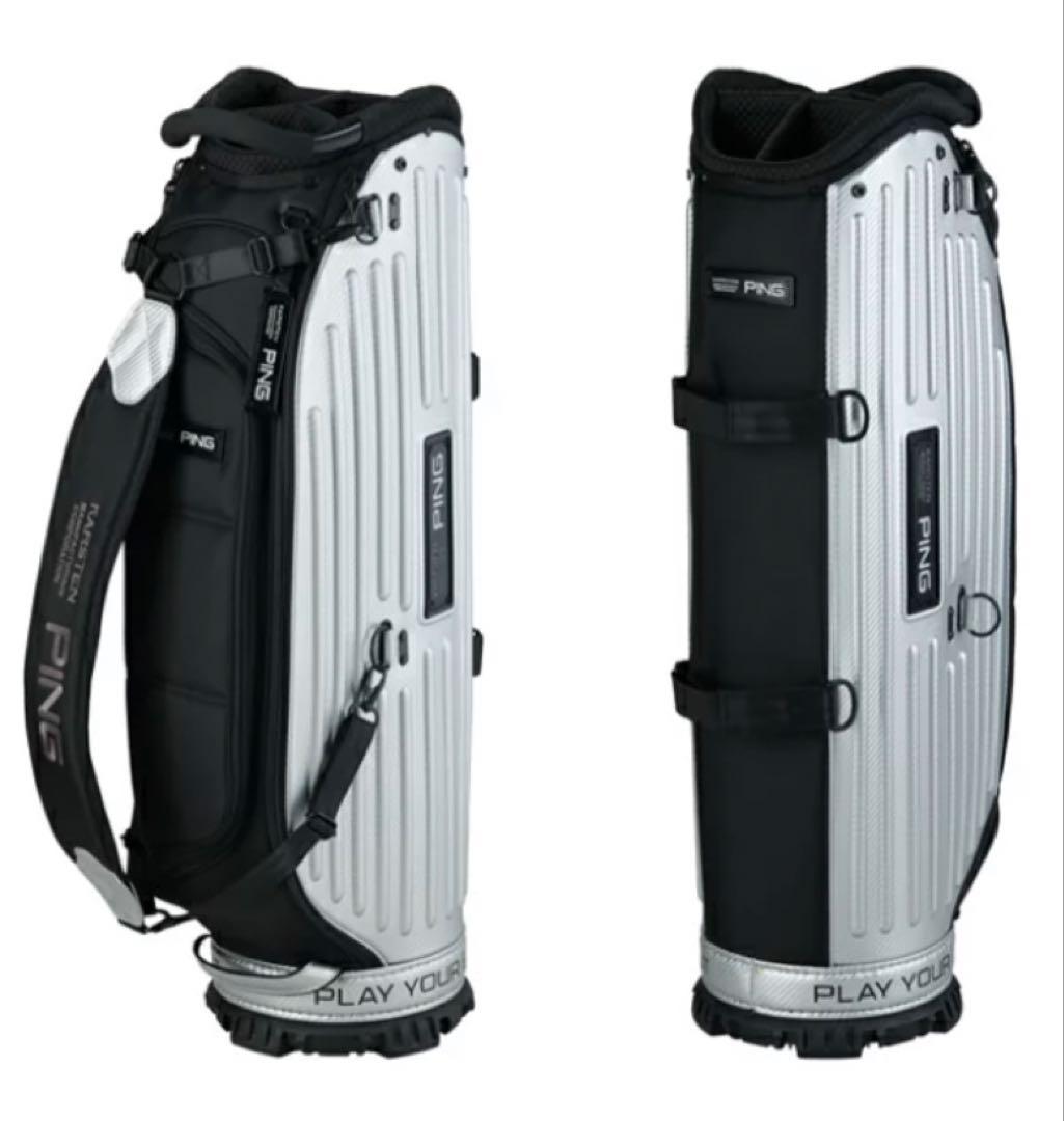 PING キャディバッグ シルバー/ブラック