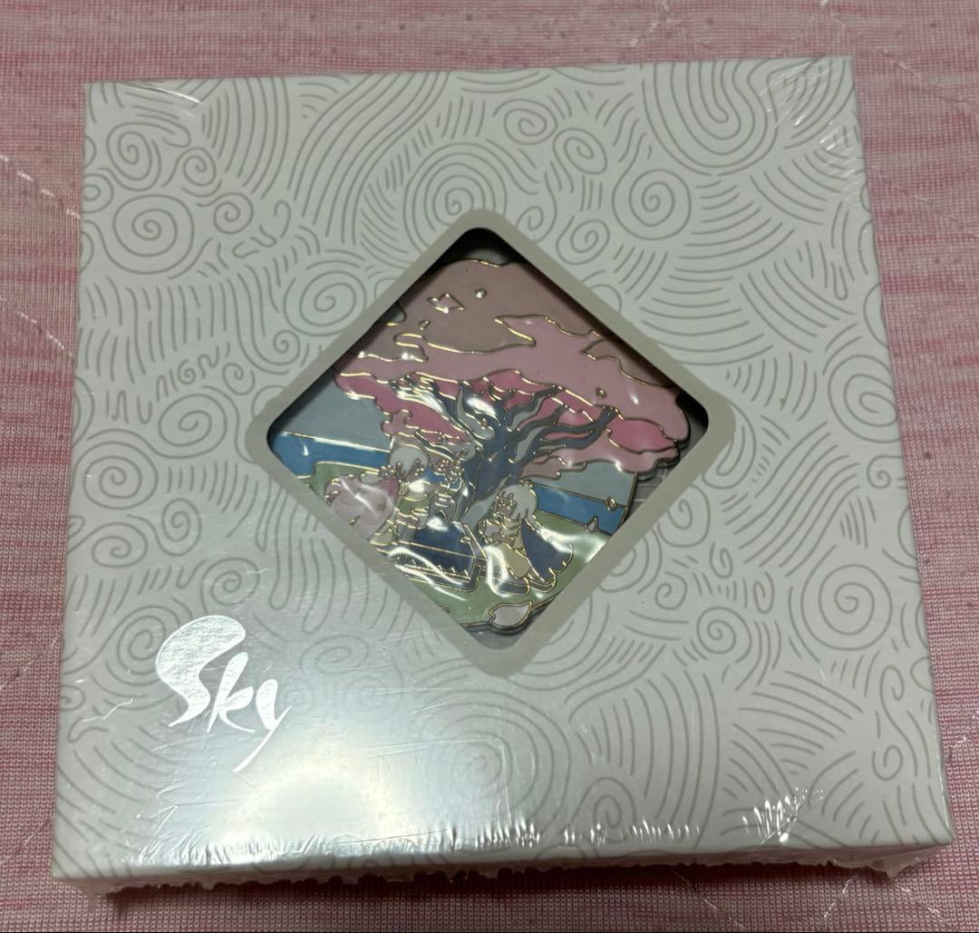 Sky星を紡ぐ子どもたち 花笑むティーセット ピンバッジ 絶版