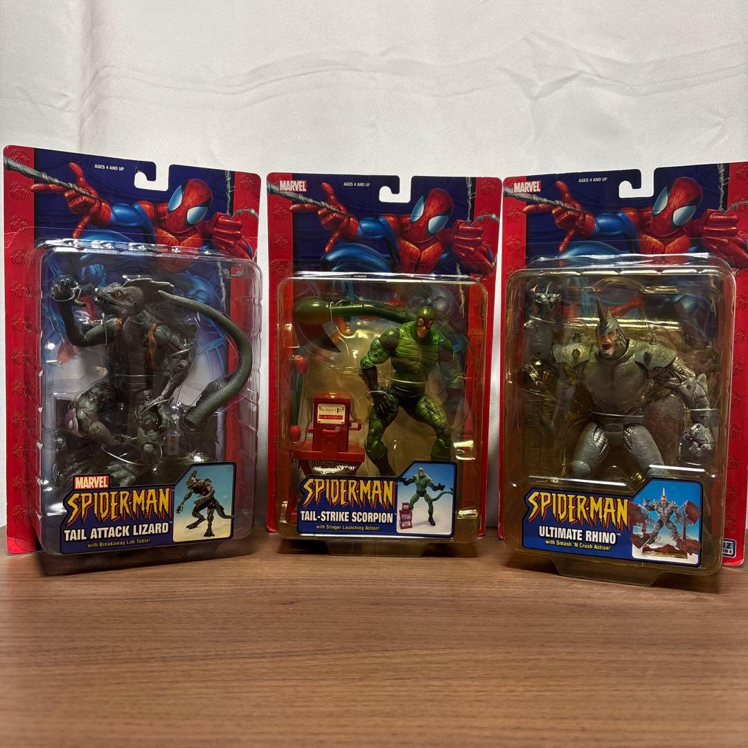 スパイダーマン　フィギュア　トイビズ　6インチ　 3体セット
